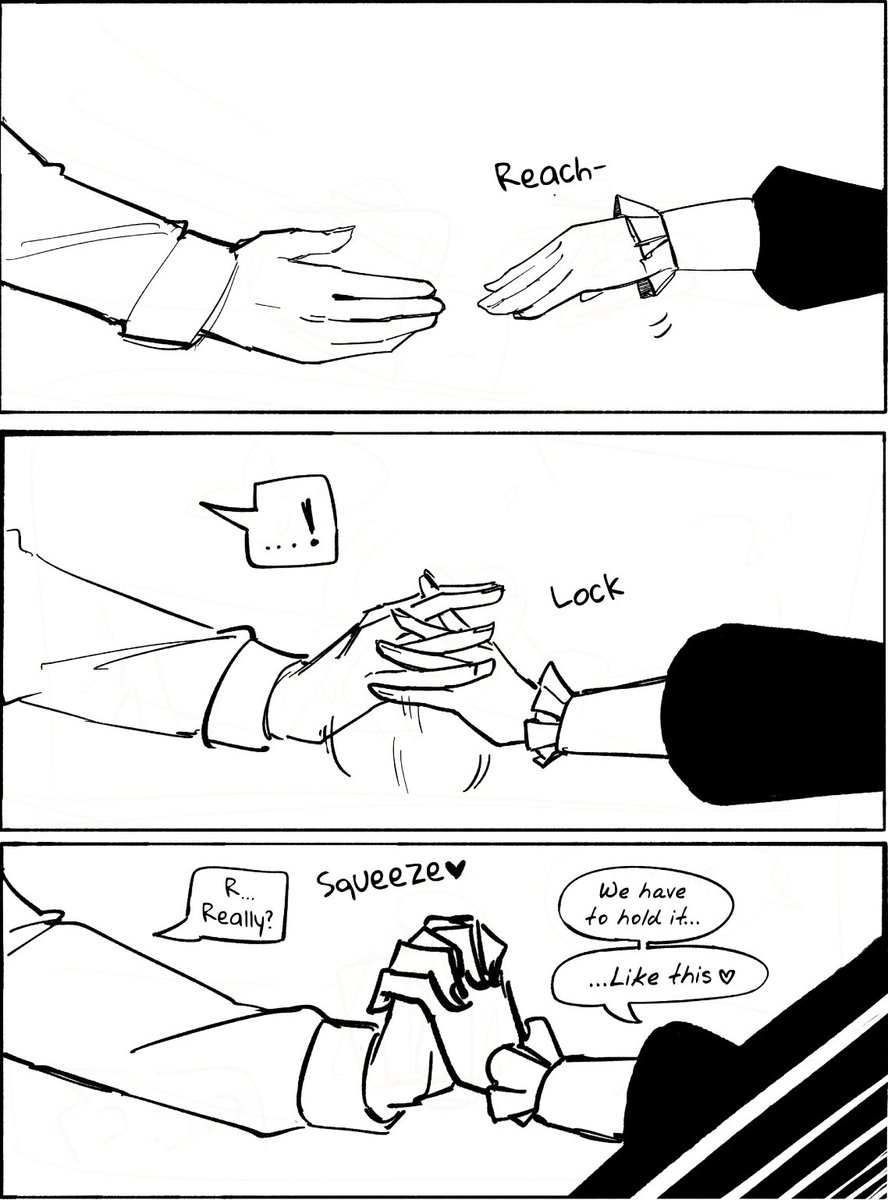 HeyokaHinode's tweet photo. Feeling the need for human interaction again so I'm gonna post some my handholding collection
@eggrice_v
@ccreayus 
@jared_nyts 
@mitsu_bep https://t.co/6qIgJc1gqs
