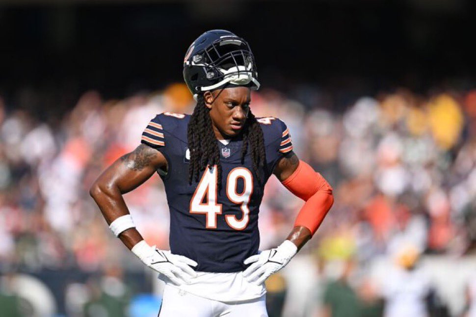 AdamFerrellNFL's tweet image. #Bears are set to release LB Tremaine Edmunds, per source.