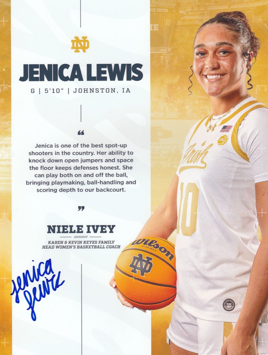 MikeSorenson1's tweet photo. A huge shout out to Jenica Lewis who autographed my photos before dropping 23 points for the Johnston Dragons! @JenicaRaine10 @JCSD_Girlsbball @AllIowaAttack @ndwbb #Respect https://t.co/o2f2V12vTZ