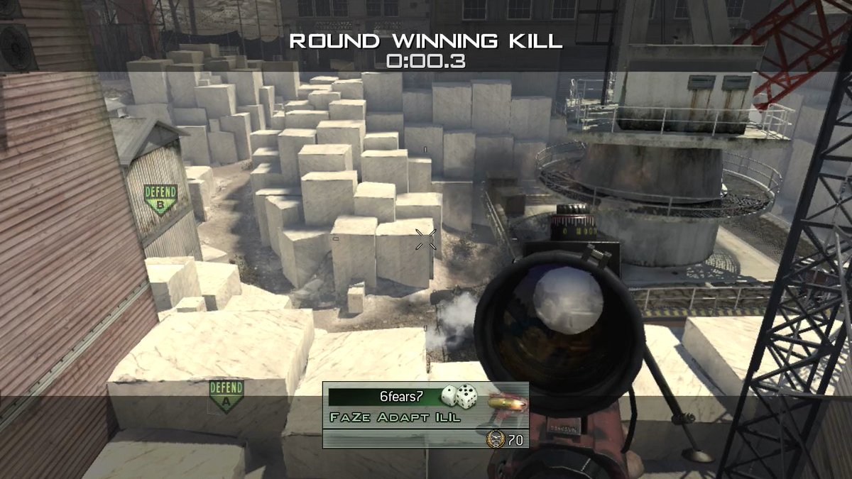 FaZe Adapt just hit a shot in my game wtf
