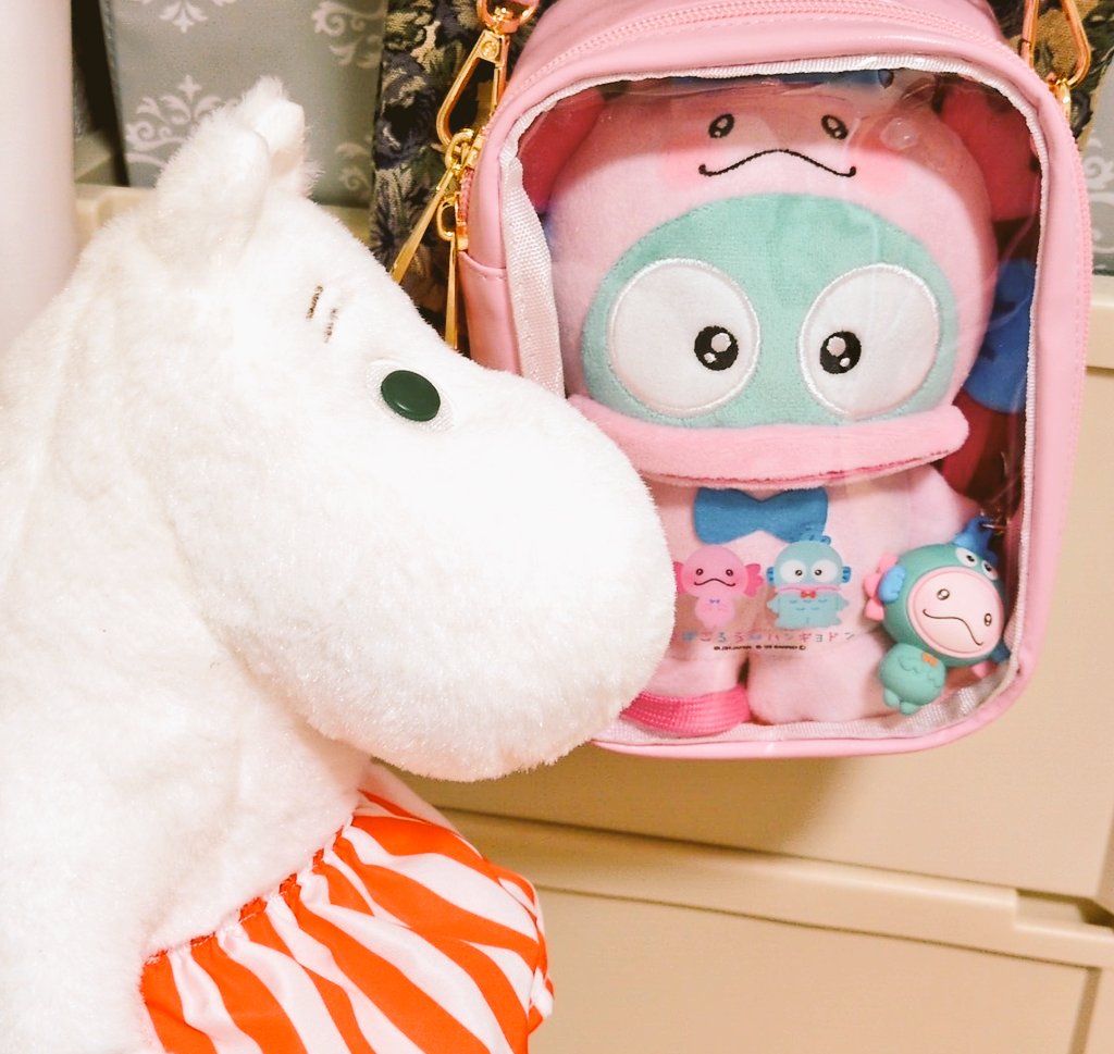 我が家のぬいちゃんたちのママになったよ〜！
ムミママ優しいから人気者だね🤗