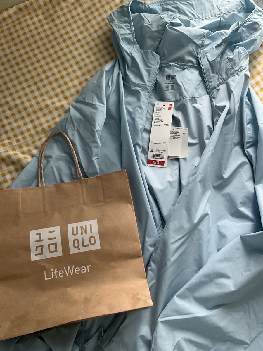 herdrabeedotcom's tweet photo. สีฟ้าอ่อน size XL ซื้อเมื่อคืนปล่อยต่อ 700รส 
#uniqloมือสอง #uniqlothailand #ส่งต่อuniqlo #ส่งต่อเสื้อผ้า #เสื้อผ้ามือสองสภาพดี https://t.co/Px6KciqIRe