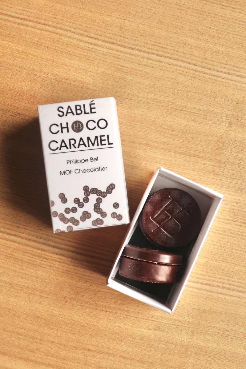 フィリップ・ベル「サブレ ショコラ キャラメル」 見て……！これが断面