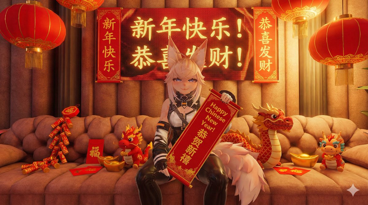 LumenNox_'s tweet photo. Happy chinese new year everyone! Gong xi fa cai! 🎊

#vrchat
#vrchatmoments
#vrchatcommunity
#vrcworlds
#vrc https://t.co/n392HDNFta