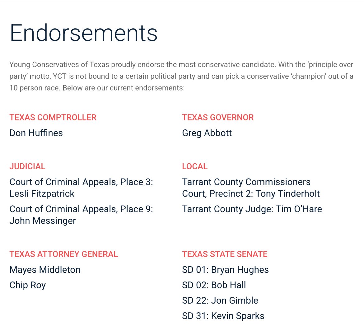 Young Conservatives of Texas tweet media
