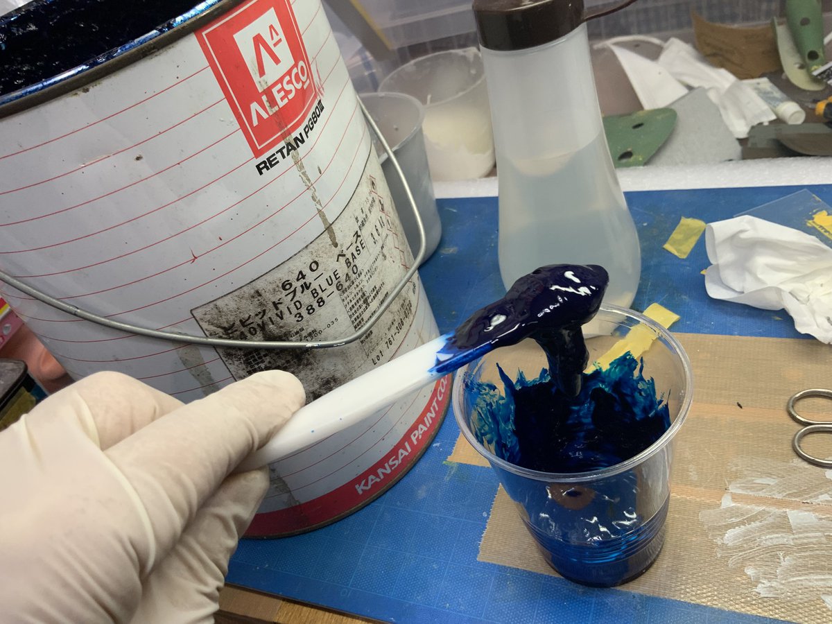 溶剤抜けきってるけど固まってないからなんとかなりそうw