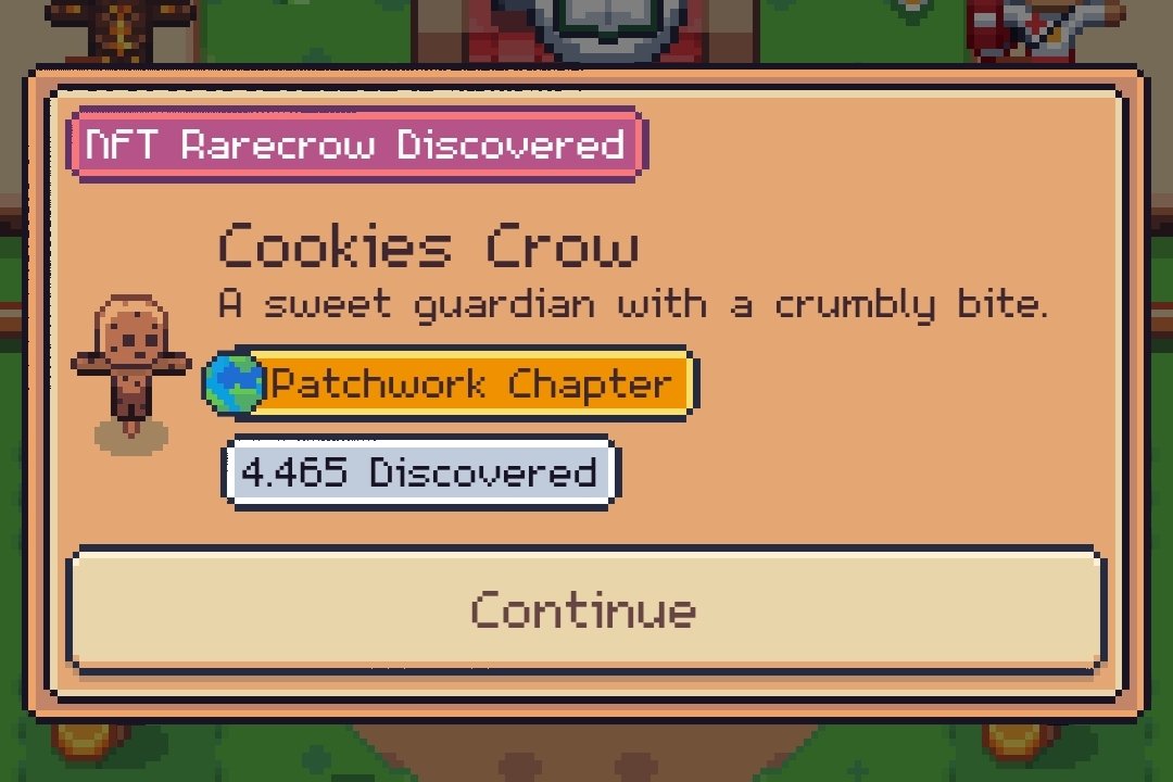 0xStormGain's tweet photo. Cookies Crow 🍪
#Rarecrows https://t.co/tTJDHM0zHn