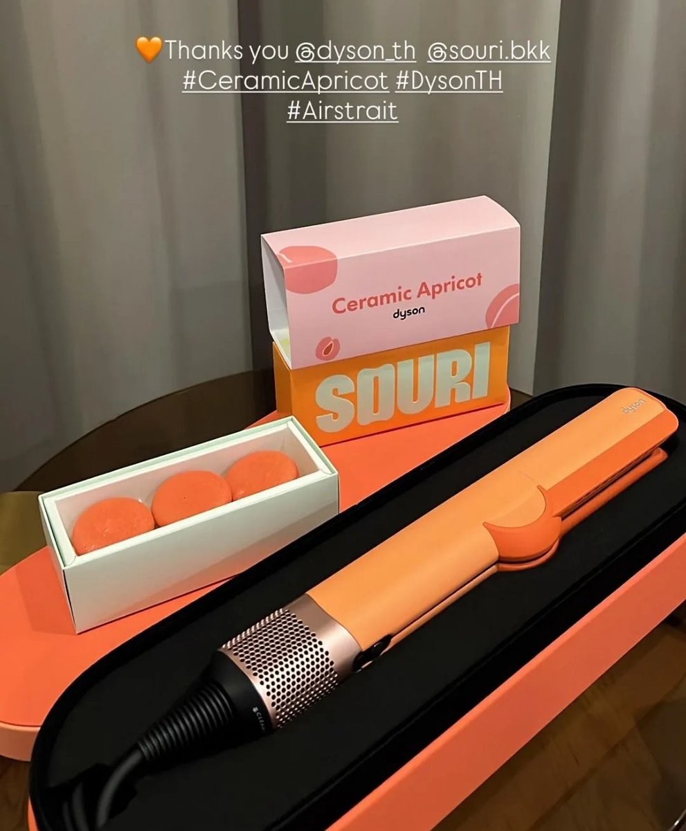 Souri has collaborated with Dyson Thailand this time 🫠✨

#SOURI #SOURIBKK