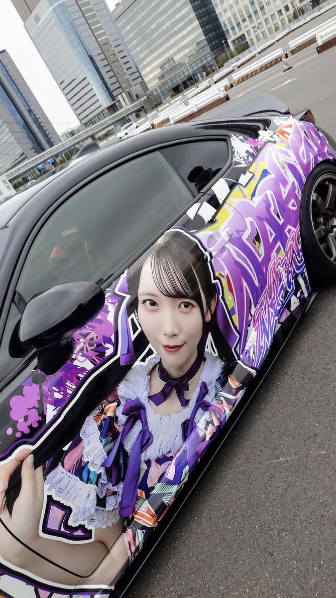 凪咲痛車のkei語💜 tweet media