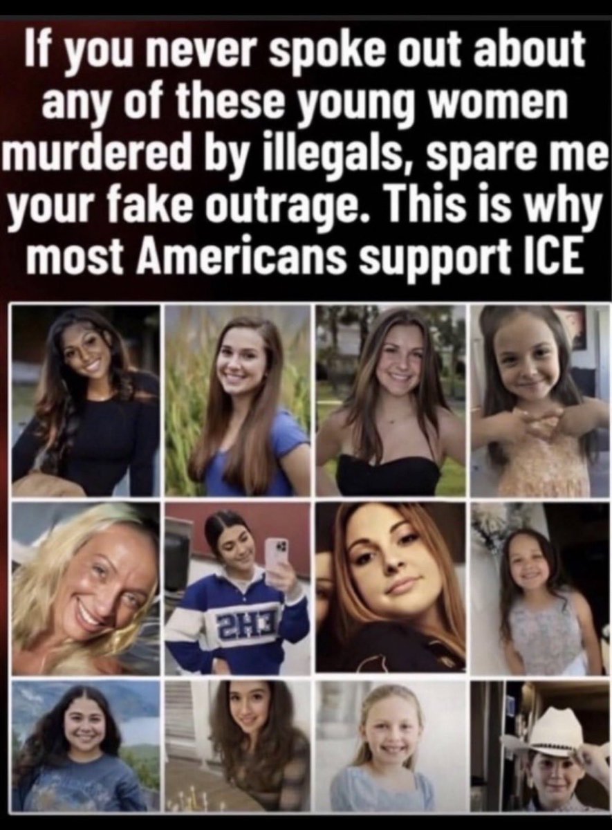 JettWise's tweet photo. @StandUpForTrmp @RightScopee Media’s narrative is always sympathetic for illegals who broke the law crossing our border &amp; how media covers up the young girls who were raped &amp; murdered by these animals. Imagine what these families r going thru on losing a child/daughter &amp; hearing on tv ICE r the bad guys. https://t.co/9VkYibELDf