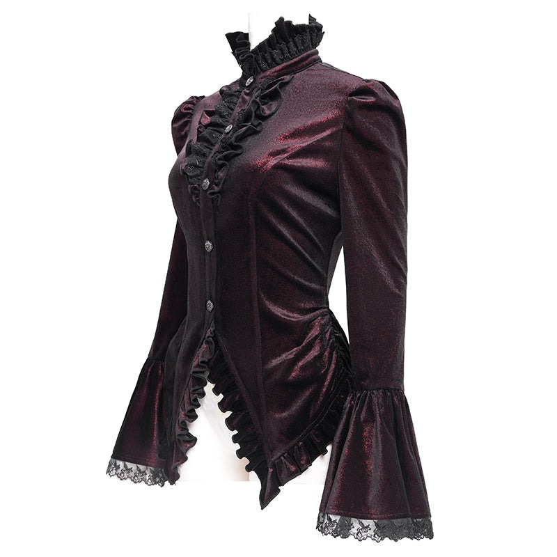 Spider_Rock_Web's tweet photo. 🥀Wine Glossy Velvet Swallowtail🥀
【Devil Fashion】
深紅ベルベットが妖しく艶めく、燕尾ブラウス。
退廃と優雅、その境界線へ。
#DevilFashion #ゴシック #ゴスファッション #ベルベット #SpiderRockWeb
https://t.co/XA8g4BQYtx https://t.co/LshcAsgmVk