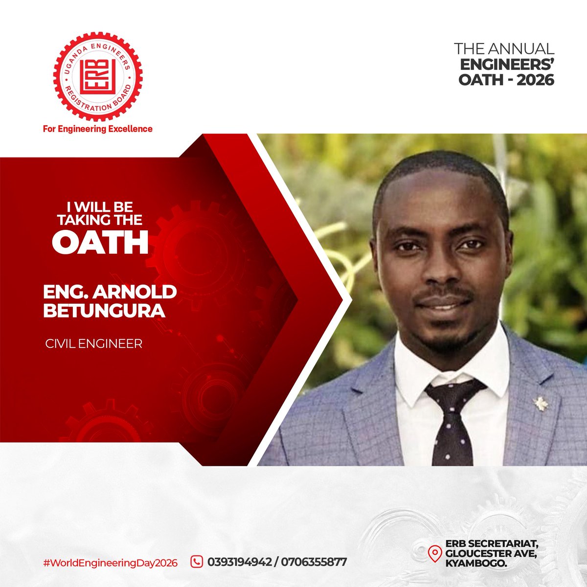 Engineers Registration Board - Uganda tweet media