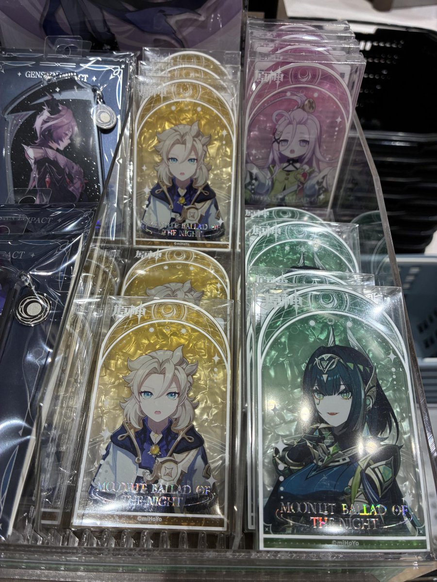 ✨ #原神 新入荷 ✨ 月夜の叙事詩シリーズのグッズが入荷しました