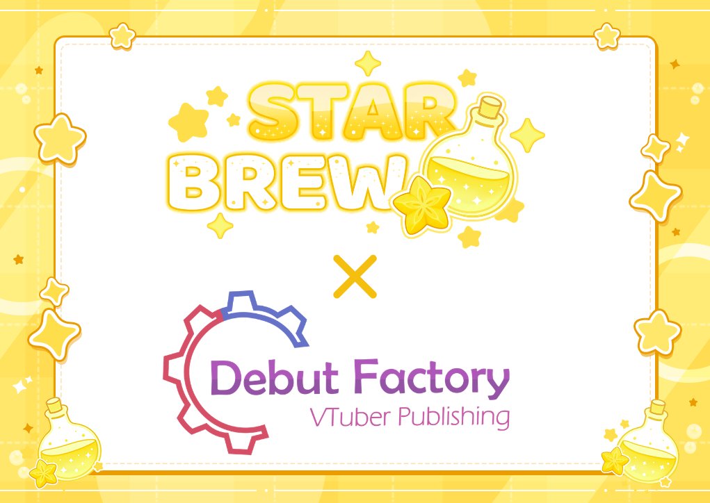 TeamStarbrew's tweet image. We're proud to announce that 
StarBrew is now officially partnered
with @TheDebutFactory!

Together, we're building stronger foundations
for serious indie VTubers ☕✨

#IndieVTuber | #VTuberSupport