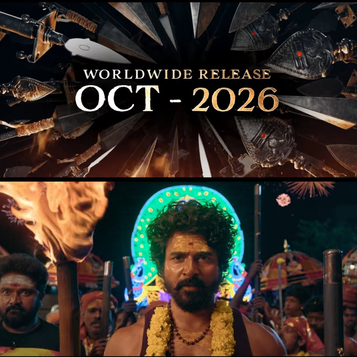 #Seyon - OCTOBER 2026 🔥🔥

👏, மூன்று அரசு விடுமுறை நாட்கள் வரக்கூடிய அக்டோபர் மாதத்தை ஸ்கெட்ச் போட்டு தூக்கிட்டாங்க. படத்தோட கதைய வச்சிப்பார்த்தா அக்டோபர் 16 ம் தேதி படம் ரிலீஸாக வாய்ப்பிருக்கு. 

OCT 16 - FRIDAY (WEEKEND) 
OCT 17 - SATURDAY (HOLIDAY) 
OCT 18 - SUNDAY (