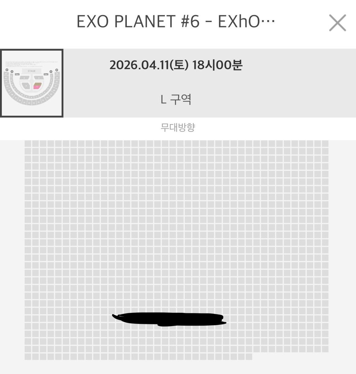 moongddii's tweet photo. 엑소콘서트 중콘(4/11) 양도합니다

L구역 94n번대

티켓값 포함 27에 양도합니다

배송지변경, 서울 직거래, 재배송 가능합니다
인증 모두 가능!! https://t.co/qm9FzSVz8K