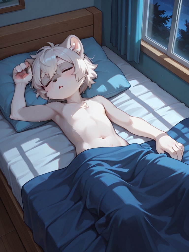 AiVyeren's tweet image. Haven't been sleeping well for past couple of days and now I am really tired, so I am going to bed early tonight goodnight, everyone #bedtime #night #sleeping #AIart
