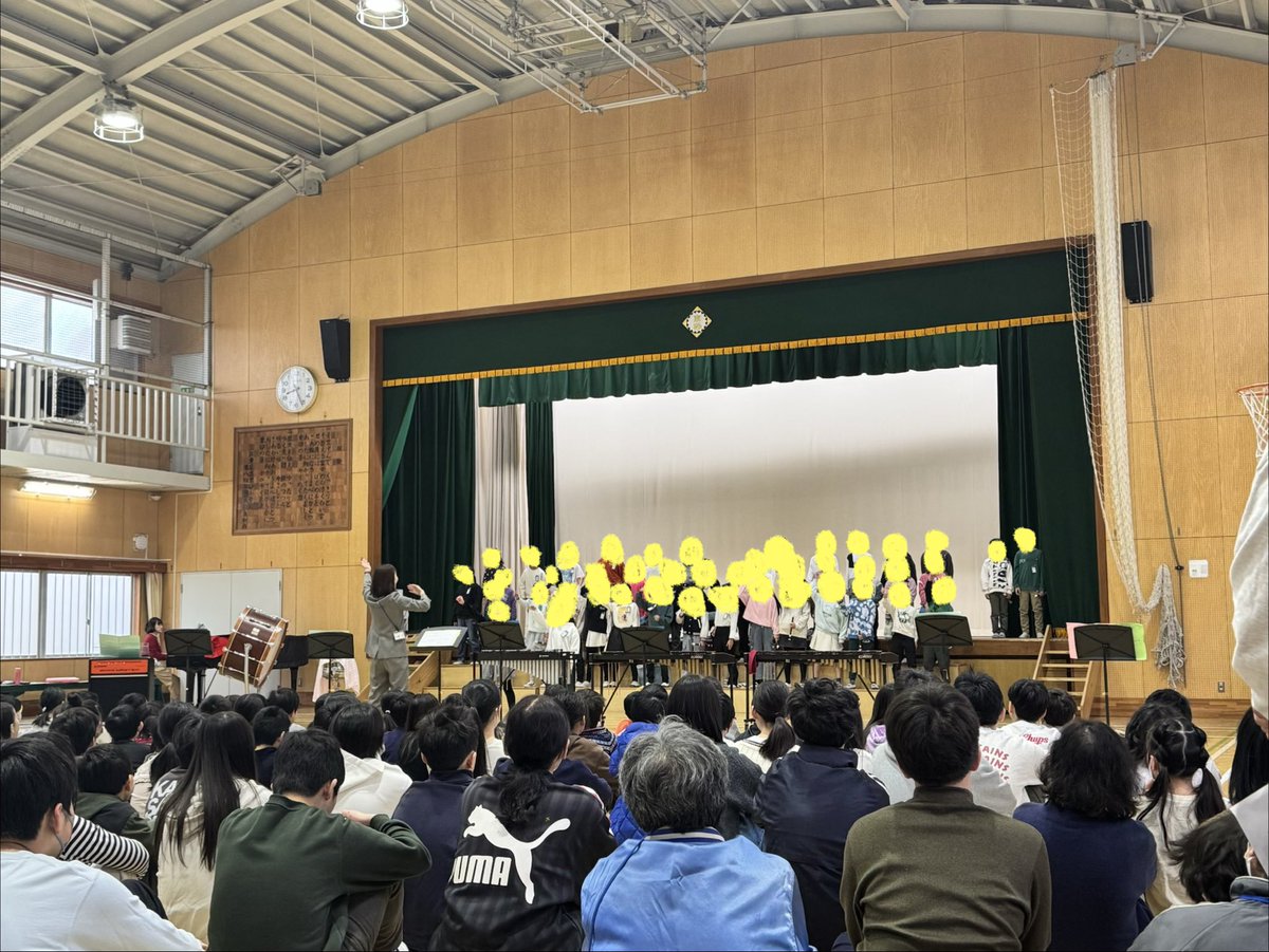 ①早いもので2月も中旬を過ぎましたね。
暖かくなったかなと思いきや、今日はまた冬の寒さに戻ってしまいました(>_<)

2月に入り、週末はお餅付きや新年会などに出席させて頂き、本日は朝から東砂小学校で行われた演奏会へ。
エリアコンサートの為に準備していた合唱、合奏を披露されました！