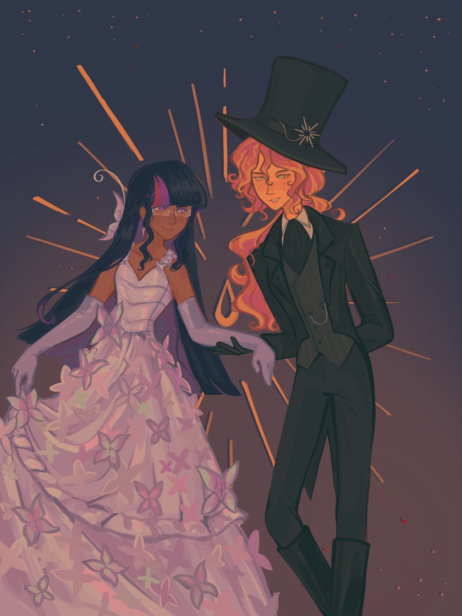 Sciset as Donatella and Legend for #FirePony2026Collab celebrating the year of the fire horse!
#mylittlepony #caraval