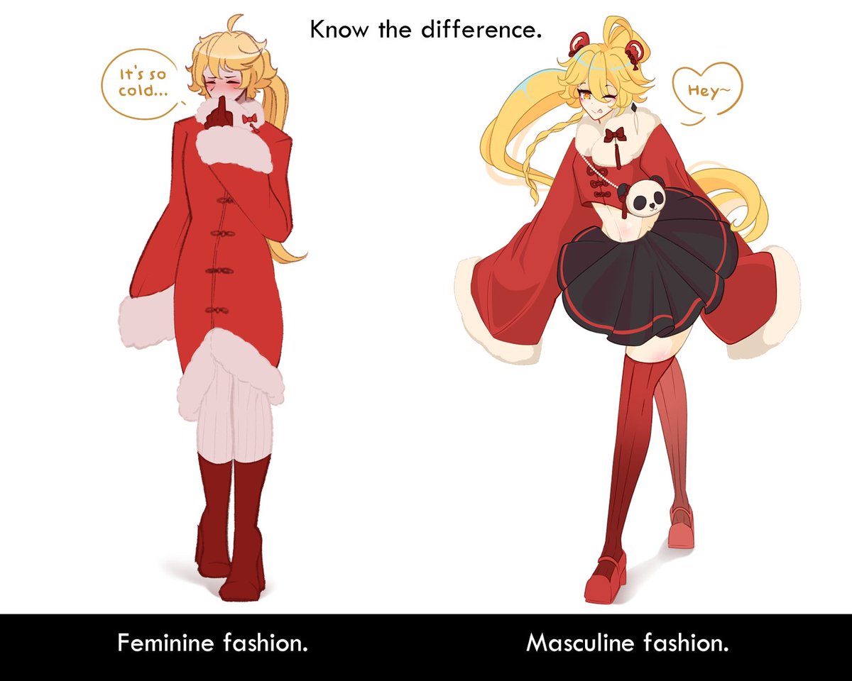 New year, new fashion meta! Get on it, men! 🧧
#GenshinImpact #Aether