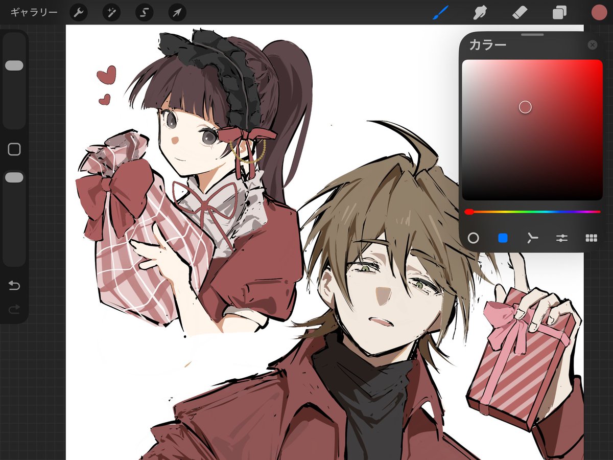 三つ編み tweet media