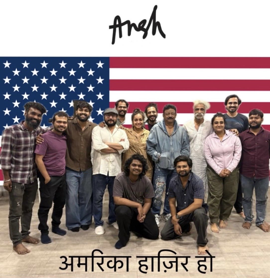 RGVzoomin's tweet photo. Me with the BRILLIANT ACTORS of ⁦@MakrandD⁩ when they were rehearsing for #AmericaHaazirHo A MUST SEE premiere on 22nd Feb 5 pm and 8 pm at PRITHVI https://t.co/TCNZkERk0l