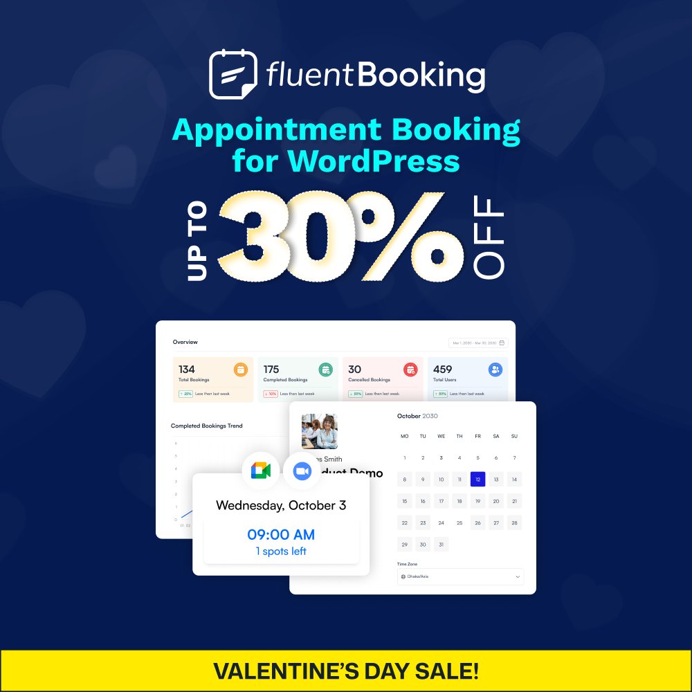 FluentBooking tweet media