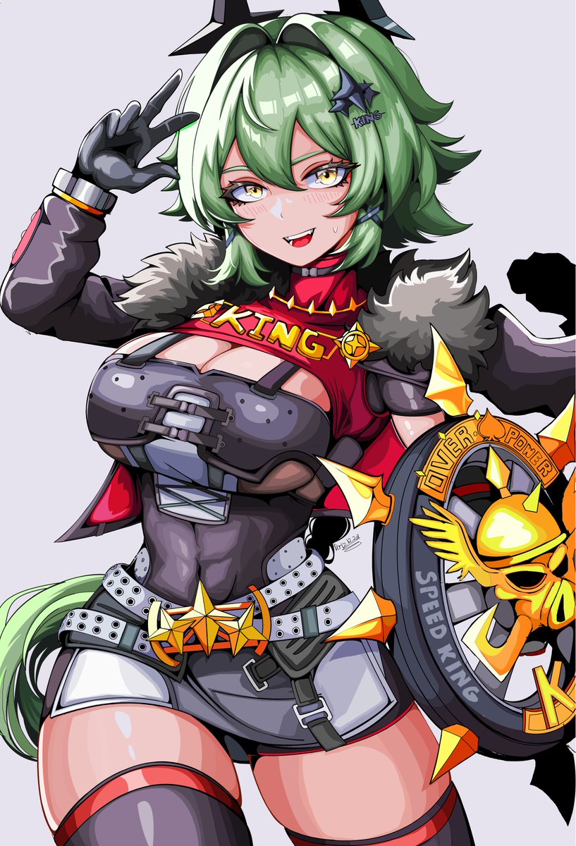 DougSnoopy1's tweet photo. #ZenlessZoneZero #Caesarking #fanart https://t.co/wk23QmNj7X