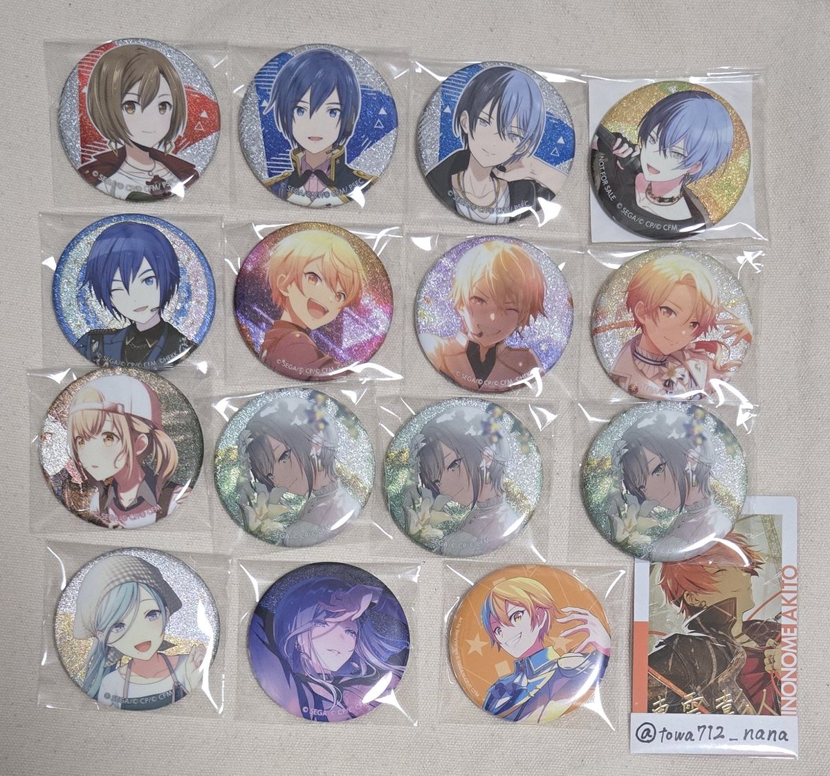 譲渡】プロセカ 缶バッジ 譲 MEIKO KAITO 志歩 雫 ☆冬弥 ☆司 求 定価