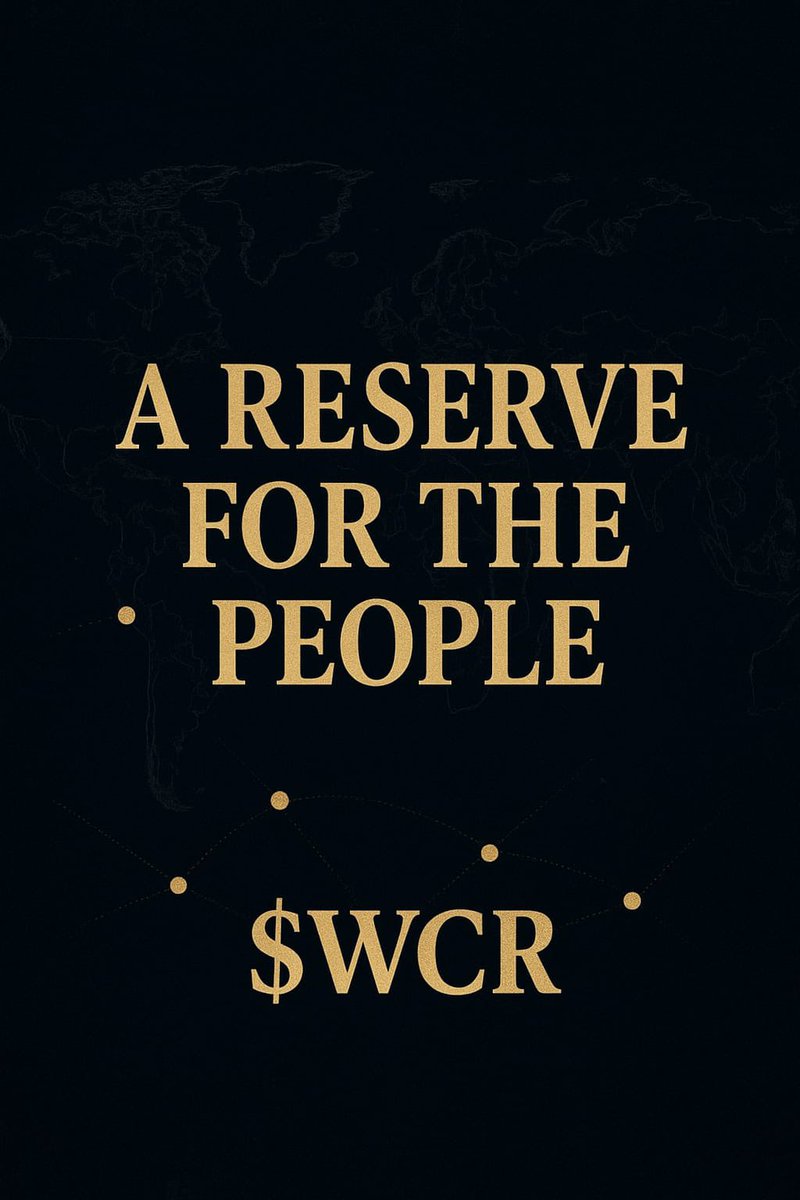 World Crypto Reserve (memecoin) tweet media