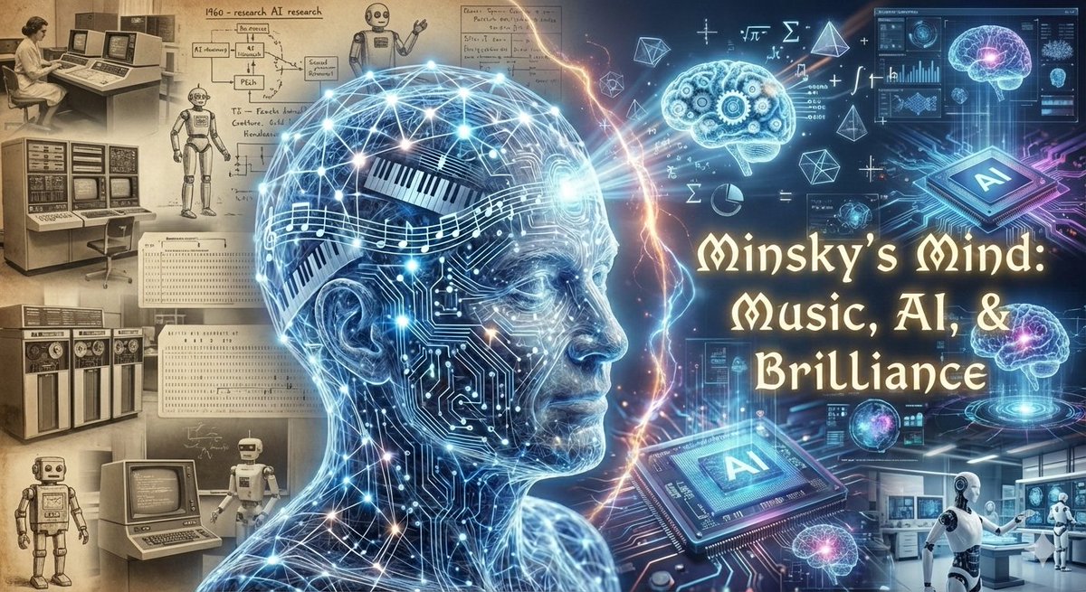 Who knows or heard of Marvin Minsky?
#MIT #MUSIC #AI #SYNCRONATIC #NEURO #IMPRINTING