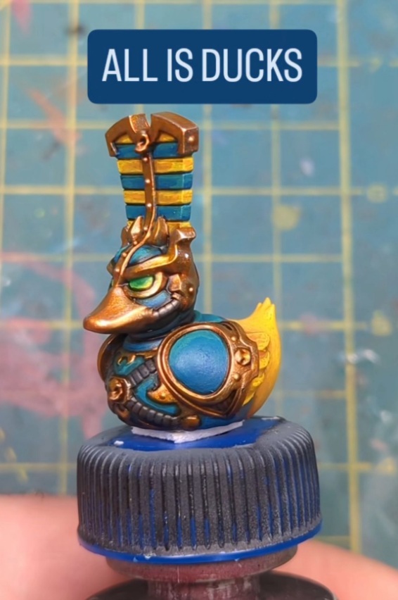 40kARTdotcom's tweet image. In the grim darkness of the far future there is only Ducks…