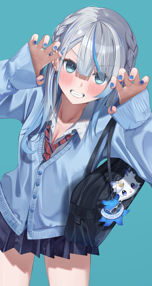 ルカちゃん☔🐬 #描いていルカ