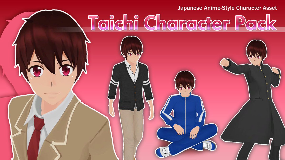 gameassetstudio's tweet photo. [UE5 Compatible Version] [Free]
The UE5-compatible version of “Taichi Hayami” is now available! It’s completely free, so be sure to download it.

If you’re starting game development, Taichi is the perfect choice! Combine him with other characters and create your very own game! https://t.co/BtpiUaog7A