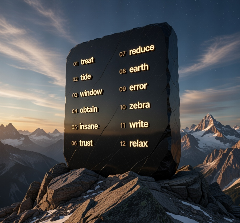 SnakeeSolo's tweet photo. Wow @openclaw does not disappoint.

Turn this image of 12 silly words into a super sick 3d statue product image in high quality on a mountain or something

Blown away at the technology here https://t.co/dwyrTYSbou