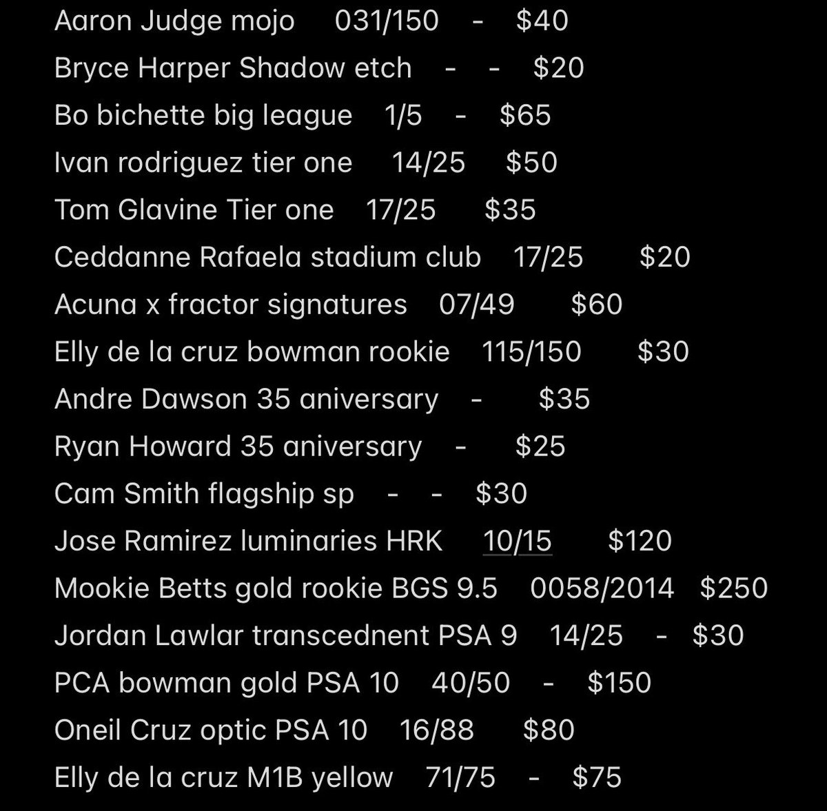 Baseball mid end!⚾️⚾️

Comment or dm with questions!

Reposts appreciated!🤝🏻