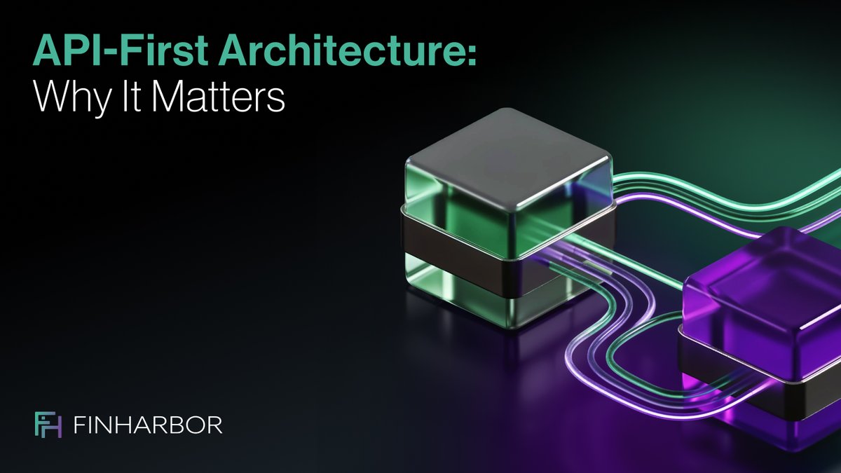 FinHarbor's tweet photo. API-first isn't a buzzword. It's an architectural decision, one that compounds over years — for better or worse.

Most integration delays aren't technical problems. They're documentation versioning problems, consistency problems. API-first solves all three.
In fintech, integrations aren't just features — they're the foundation of your business model. When compliance providers, card processors, and banking partners all need to connect seamlessly, your API design becomes your competitive advantage.

Here's what API-first actually means in practice:

1. Design before implementation.
API contracts come first, code second. This forces clear thinking and versioning before you write a single line of code, accelerating everything downstream.

2. Documentation as a first-class citizen.
Open API specs aren't generated from code — they are the specification. With code examples and sandbox environments. If your partner can't integrate with your API using your interactive docs, your integration will fail.

3. Consistent patterns across all endpoints.
The same authentication model for all services. Predictable error codes. Standardized pagination. When developers learn one endpoint, they understand your entire system.

4. Versioning strategy from day one.
Breaking changes happen. API-first means planning for them. Semantic versioning, deprecation timelines, backward compatibility. Your partners shouldn't fear your updates.

At FinHarbor, this translates into concrete infrastructure: gRPC for internal services (type safety, performance), REST for external integrations (compatibility, tooling), and a comprehensive webhook system for real-time events.

The result? Partners integrate in days, not weeks. New features ship without breaking existing flows. Developer experience accelerates product velocity.

In fintech,  API quality directly impacts your business relationships. Poor API design costs partnerships. Great API design builds ecosystems.

What's been your experience with API-first architecture? Where does it actually matter?