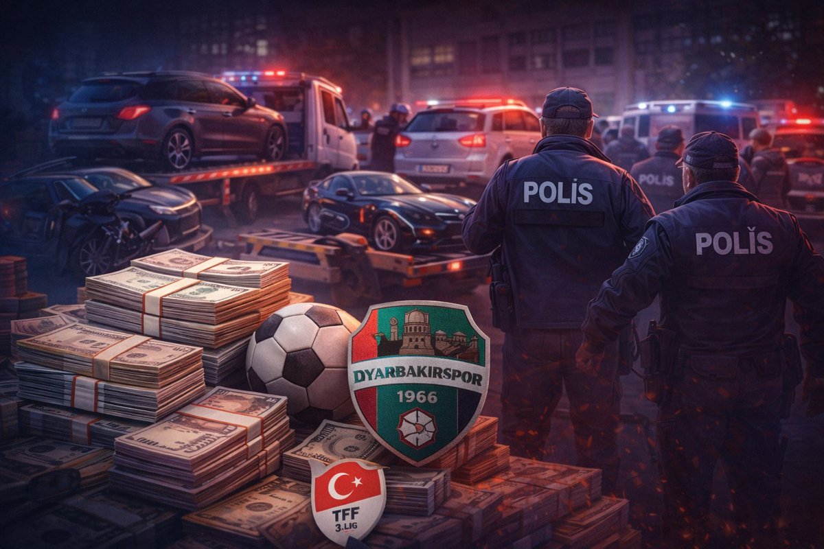 🚨 DİYARBEKİRSPOR’A EL KONULDU

🌐 Dijitalin XQ nabzı.

🔴 İstanbul Cumhuriyet Başsavcılığı’nın yürüttüğü kara para, yasa dışı bahis ve futbolda şike soruşturması kapsamında bir spor kulübünün eski başkanı ve yöneticilerinin, yasa dışı bahis ağıyla bağlantılı olduğu belirlendi.