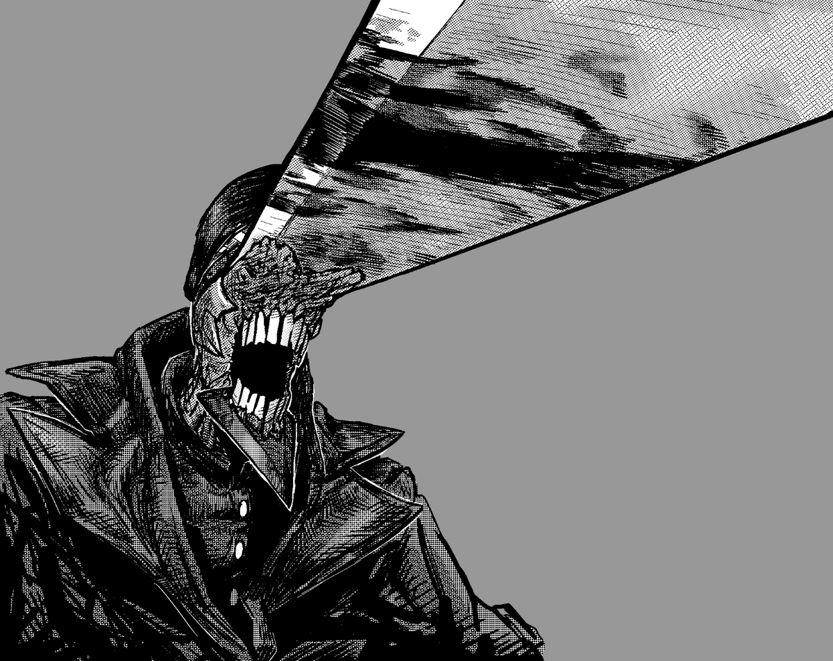 Sharpski_'s tweet photo. CHAINSAW MANNNN!!!!!! https://t.co/8TWtLyKcp6