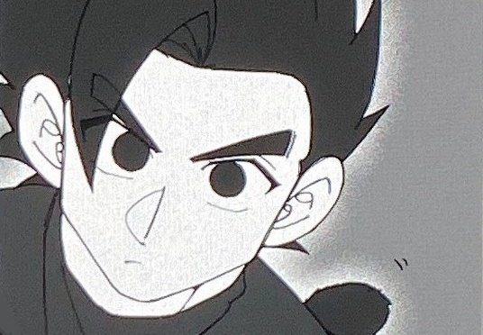 — Stares back. —