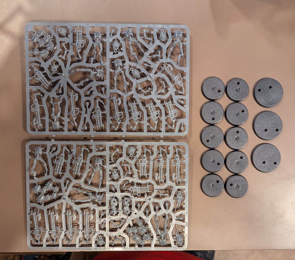 ウォーハンマーのミニチュアとコレクタブルコイン入荷しました