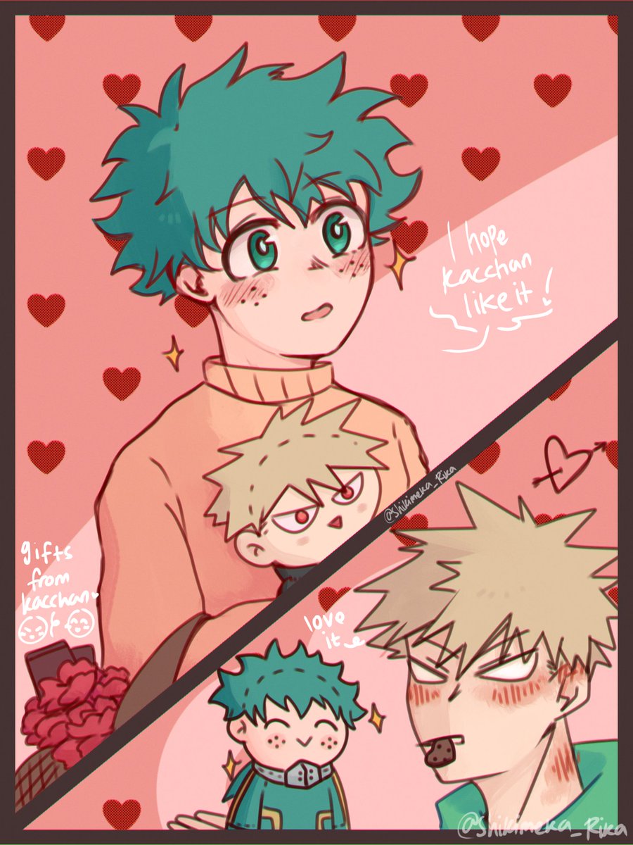 #ktdkvalentine2026 Izuku made dolls and cookies for Kacchan 🍪

#勝デ #คัตเด #勝出 #캇데쿠 #bkdk #ktdk #勝デク #bakudeku #katsudeku
