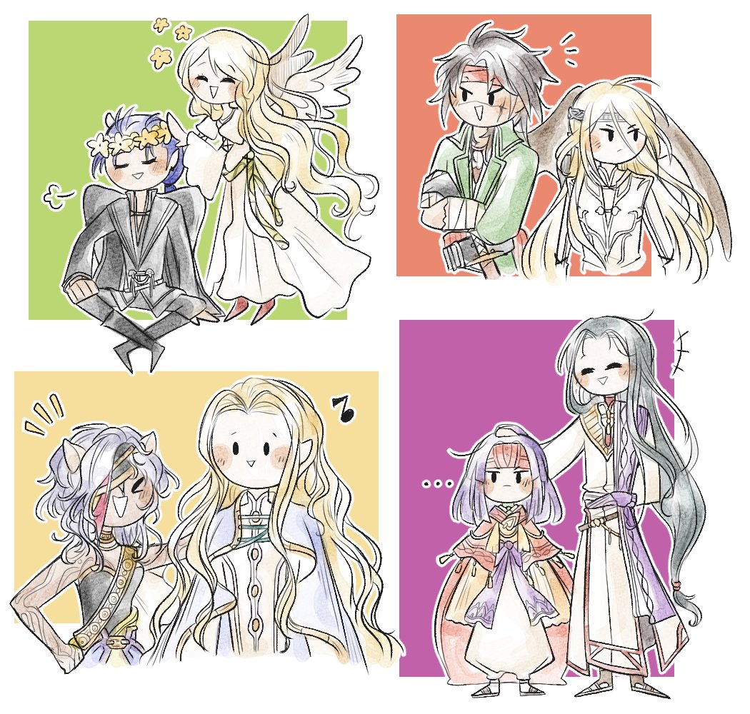 When I was younger I used to think Leanne was the prettiest character ever. A few years ago I decided to grow my hair out like hers. It's so long now I have to wear it up always and if I'm ever upside down I get nauseous immediately. I wont cut it tho- I love it. Anyways- BIRDS