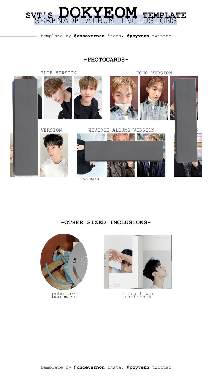 wtt lft ph

DXS Serenade Album

Seungkwan to DK counterpart

reply or dm to trade