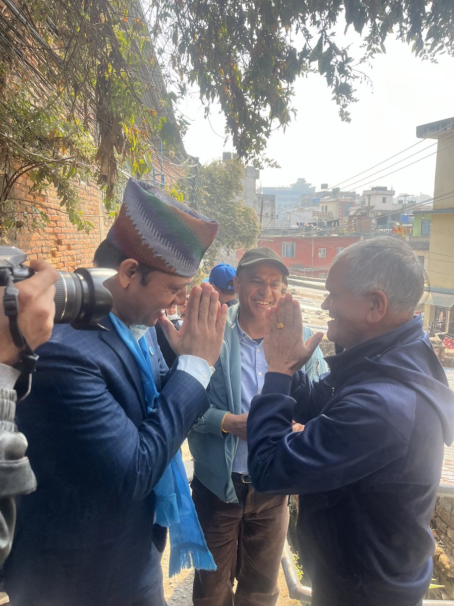 dolprasadaryal's tweet photo. आज फाल्गुन ५ बिहान ७:०० बजेदेखि काठमाडौं क्षेत्र नं. ९ का कलड्डी मन्दिर माछा गेट, कुलेश्वर आवास, कुलेश्वर हाइट, गौरीशङ्कर मार्ग, जुरेली गल्ली हुँदै कुलेश्वर सडक पारी हाइटसम्म घरदैलो कार्यक्रम सम्पन्न #dparyal #rsp #votforchange #kathmandu https://t.co/Gk0ZFZULm0