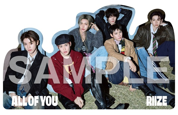 RIIZE】 日本2ndシングル 『#AllofYou』 本日入荷しました