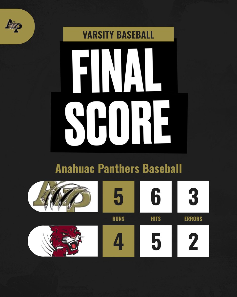 Anahuac Panthers Baseball tweet media