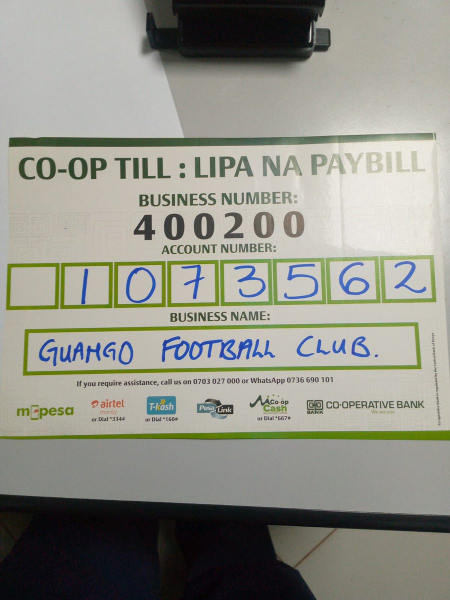 Sunday we head to Nyeri for yet another away fixture. The boys are ready to fight for the badge, but we need your support off the pitch too. Travel, meals, and logistics come at a cost. We’re calling on friends, fans, and well-wishers to stand with us financially and fuel this