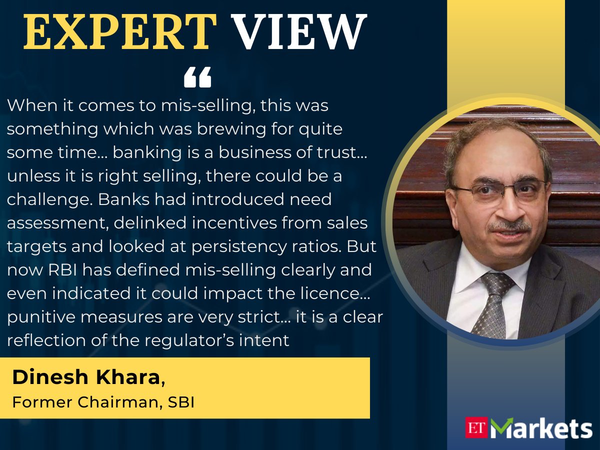 ETMarkets's tweet image. Dinesh Kumar Khara says #RBI’s new guidelines balance #customer protection and growth
#ETMarkets 

economictimes.indiatimes.com/markets/expert…