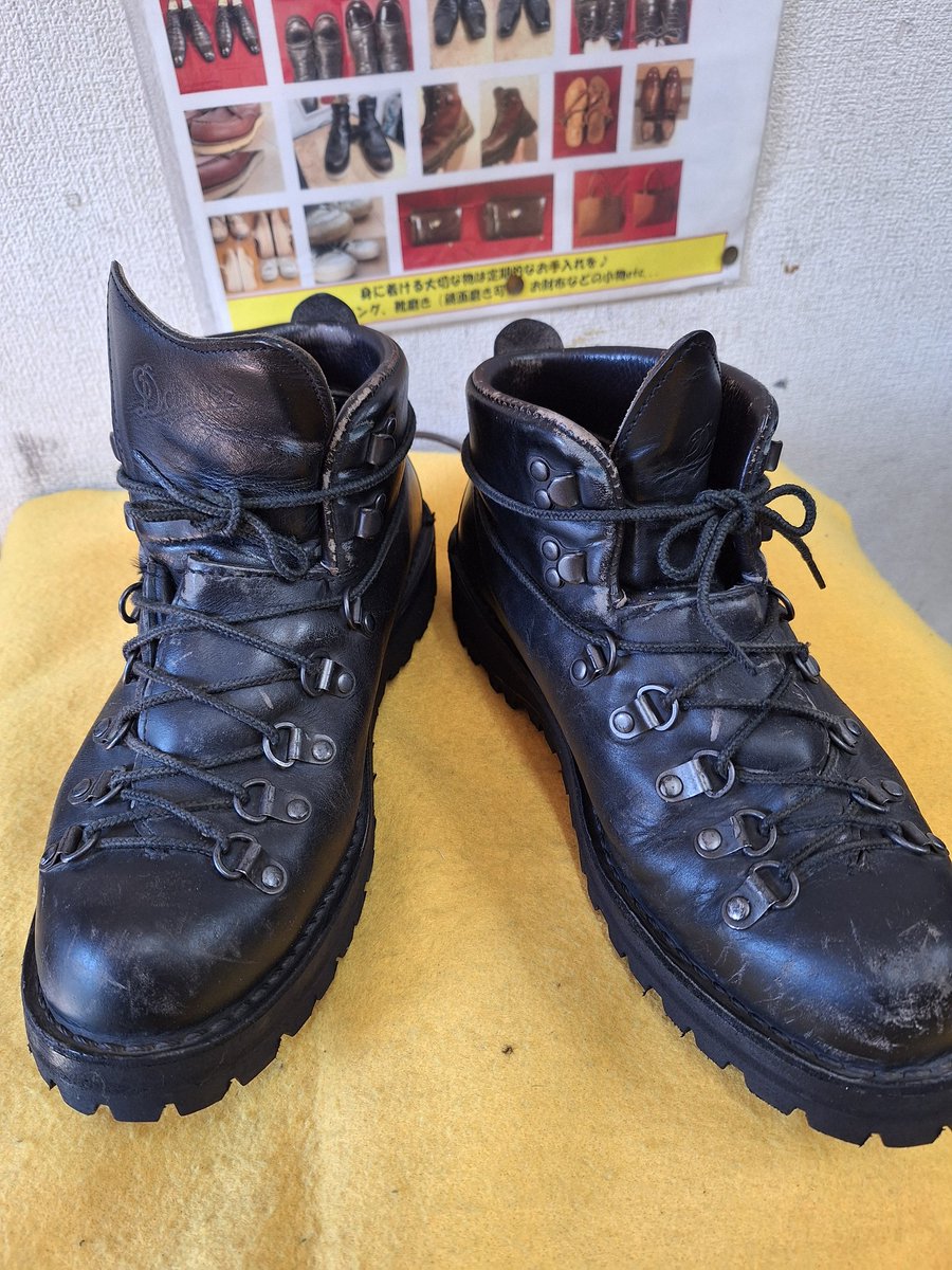 hoprepair1997_'s tweet image. 明日はすみません休ませていただきます🙇
申し訳ございません

DannerマウンテンライトのソールをVibram148で交換させていただきました

#Danner
#ダナーマウンテンライト
#ブーツ修理
#靴修理
#ほっぷ高崎
#群馬県